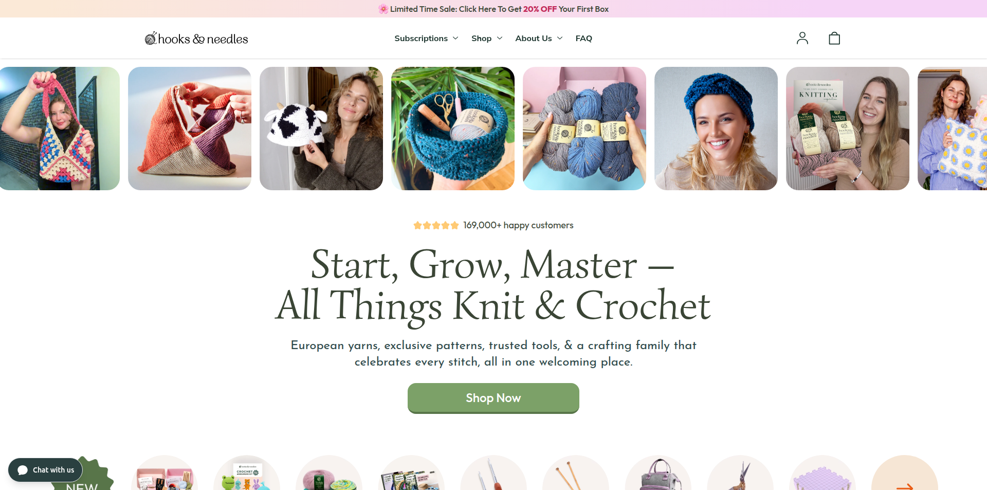 Hooks & Needles - Crochet Subscription Box